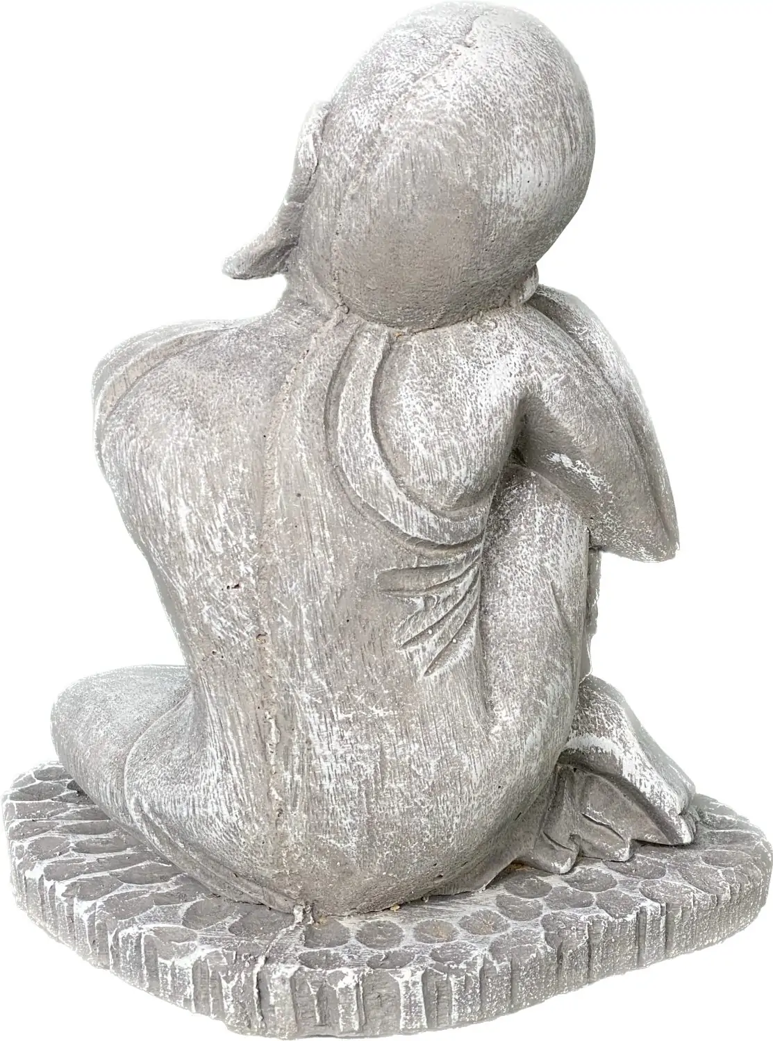 Artikelbild 6 des Artikels “Amar - Buddha entspannt - rechtes Knie hoch, 25 cm H | Steinguss “